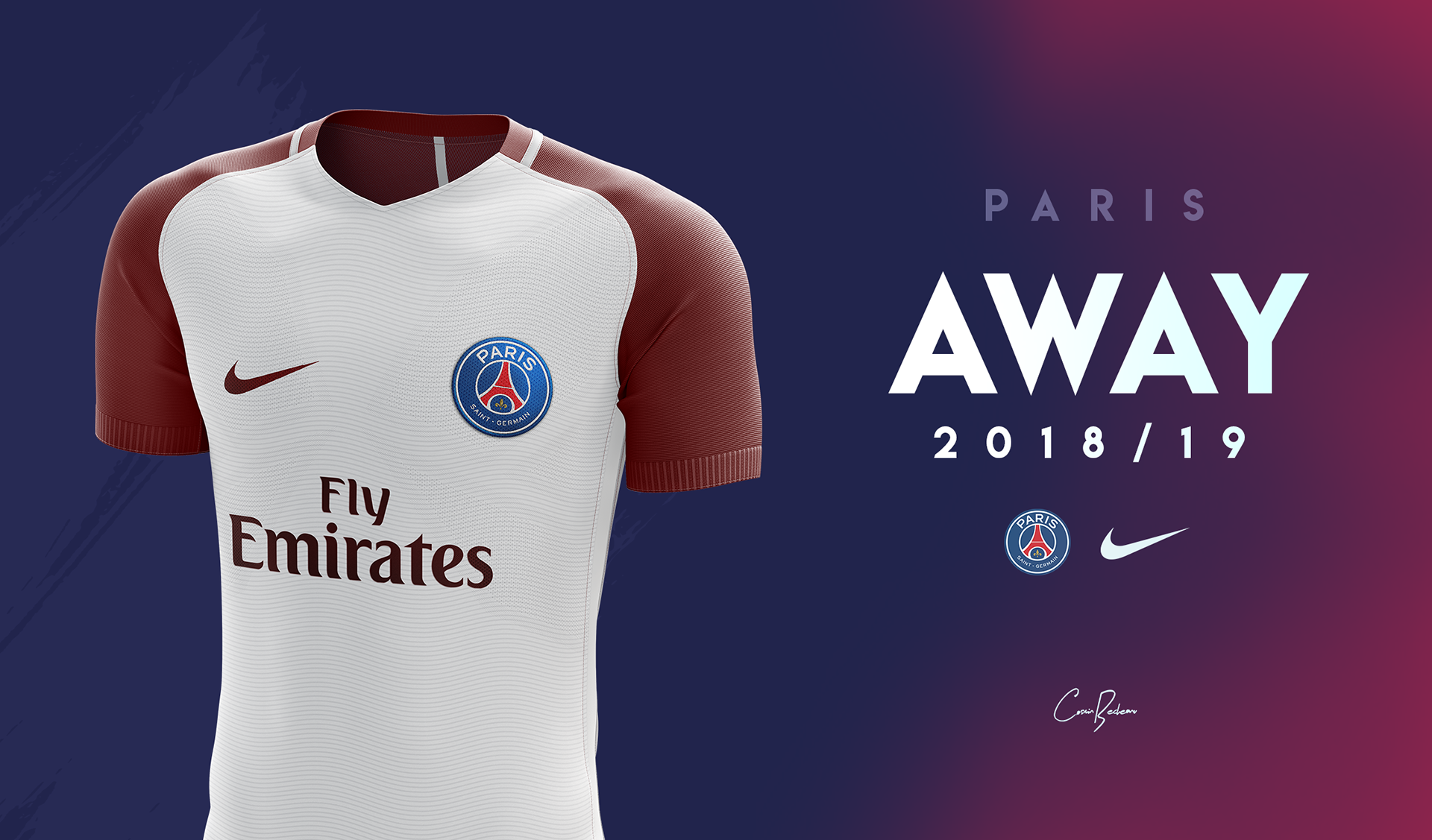 Cosmin Becheanu - PARIS St. Germain - NIKE® 2018/19 Concept