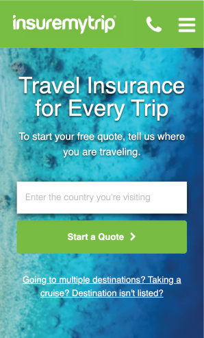 WaveWeek Homepage - Mobile