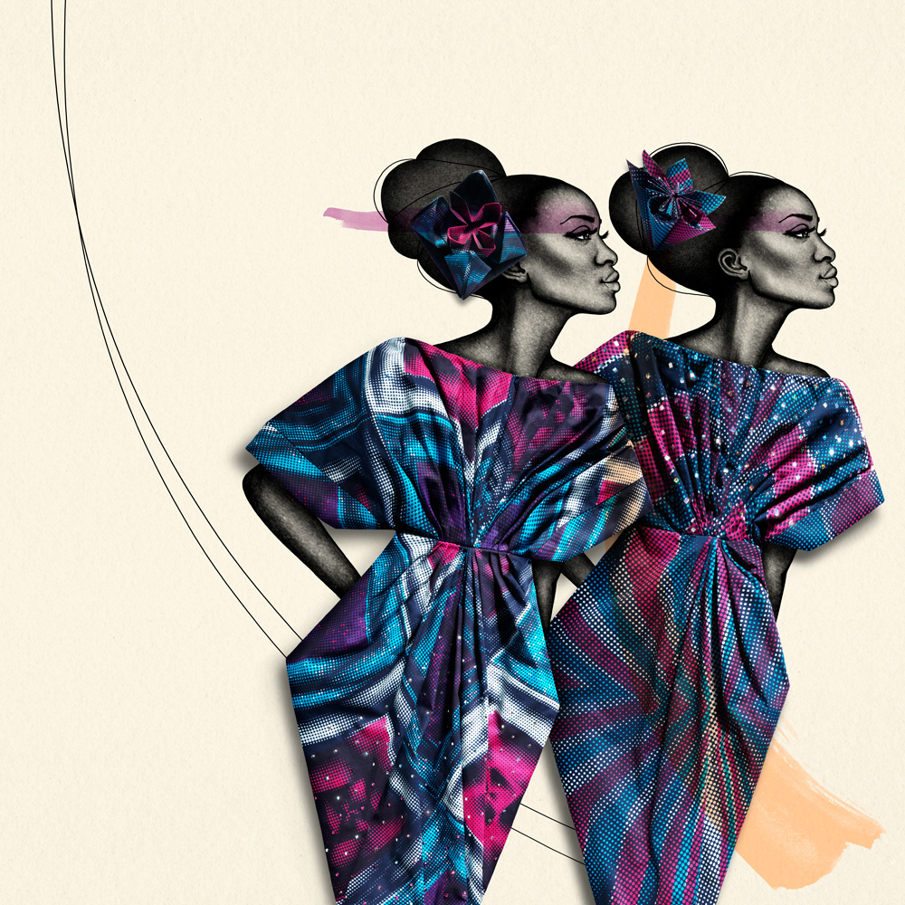 Vlisco Delicate Shades @ Anneke Krull