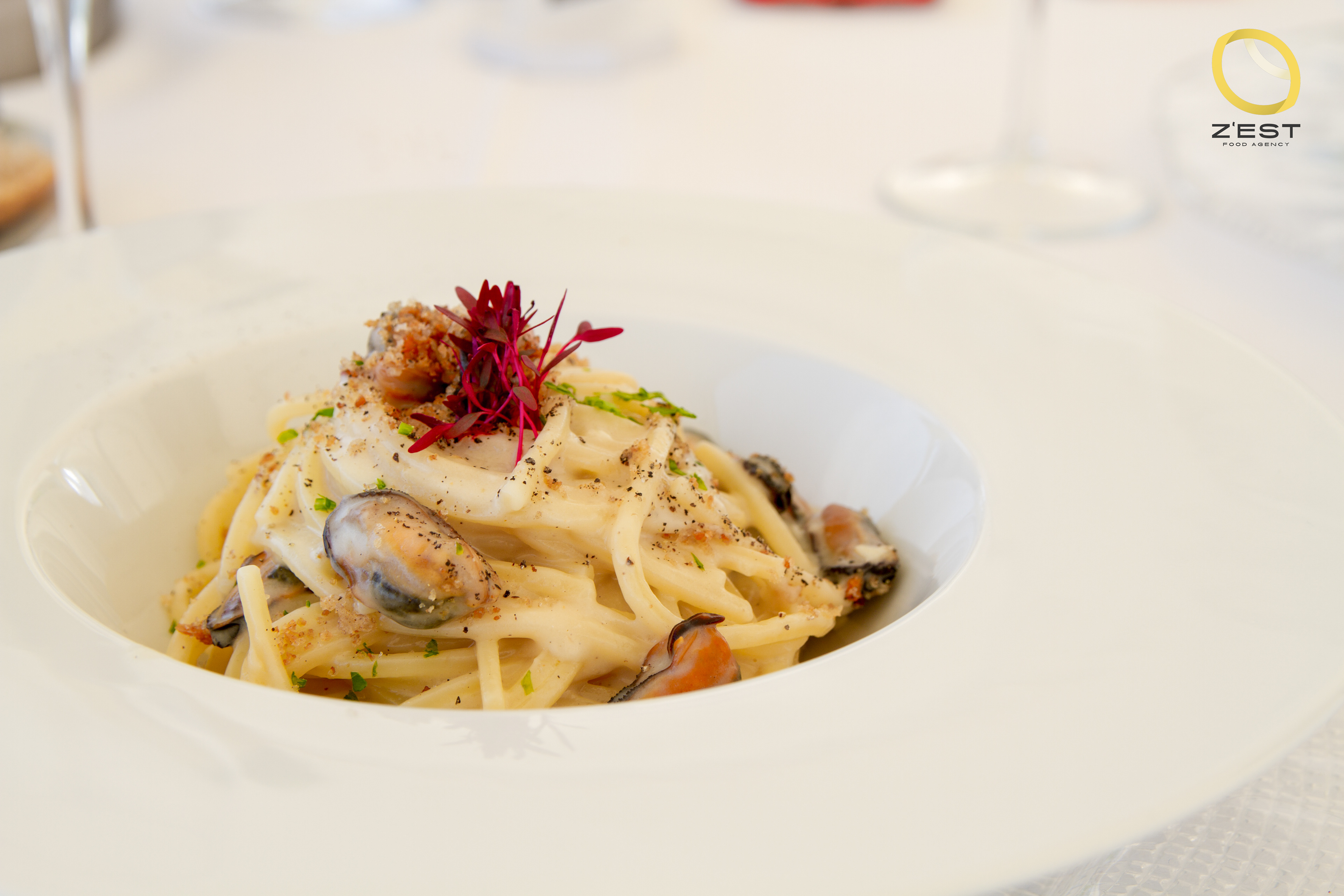 Cacio e pepe di mare