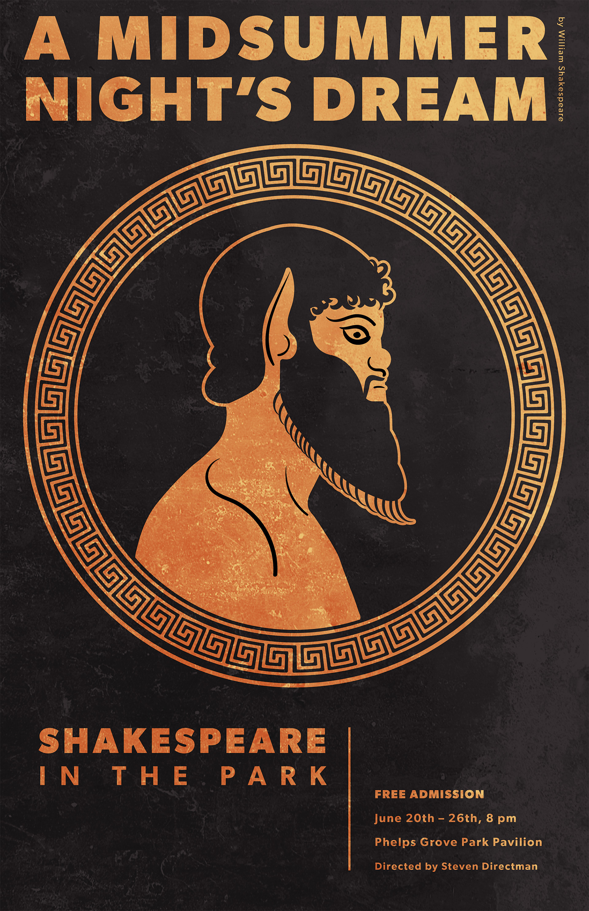 Poster Design for "A Midsummer Night's Dream"