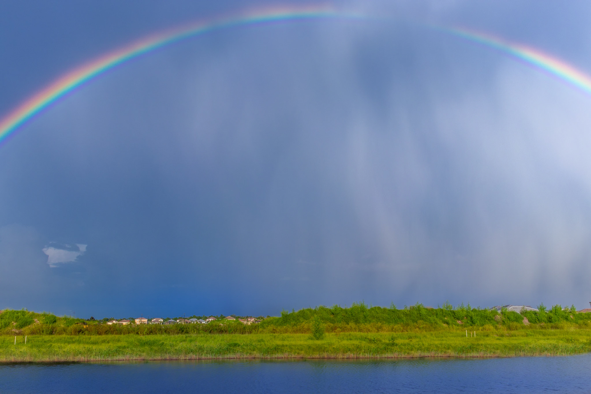 Dare to love yourself as if you were a rainbow with gold at both ends.