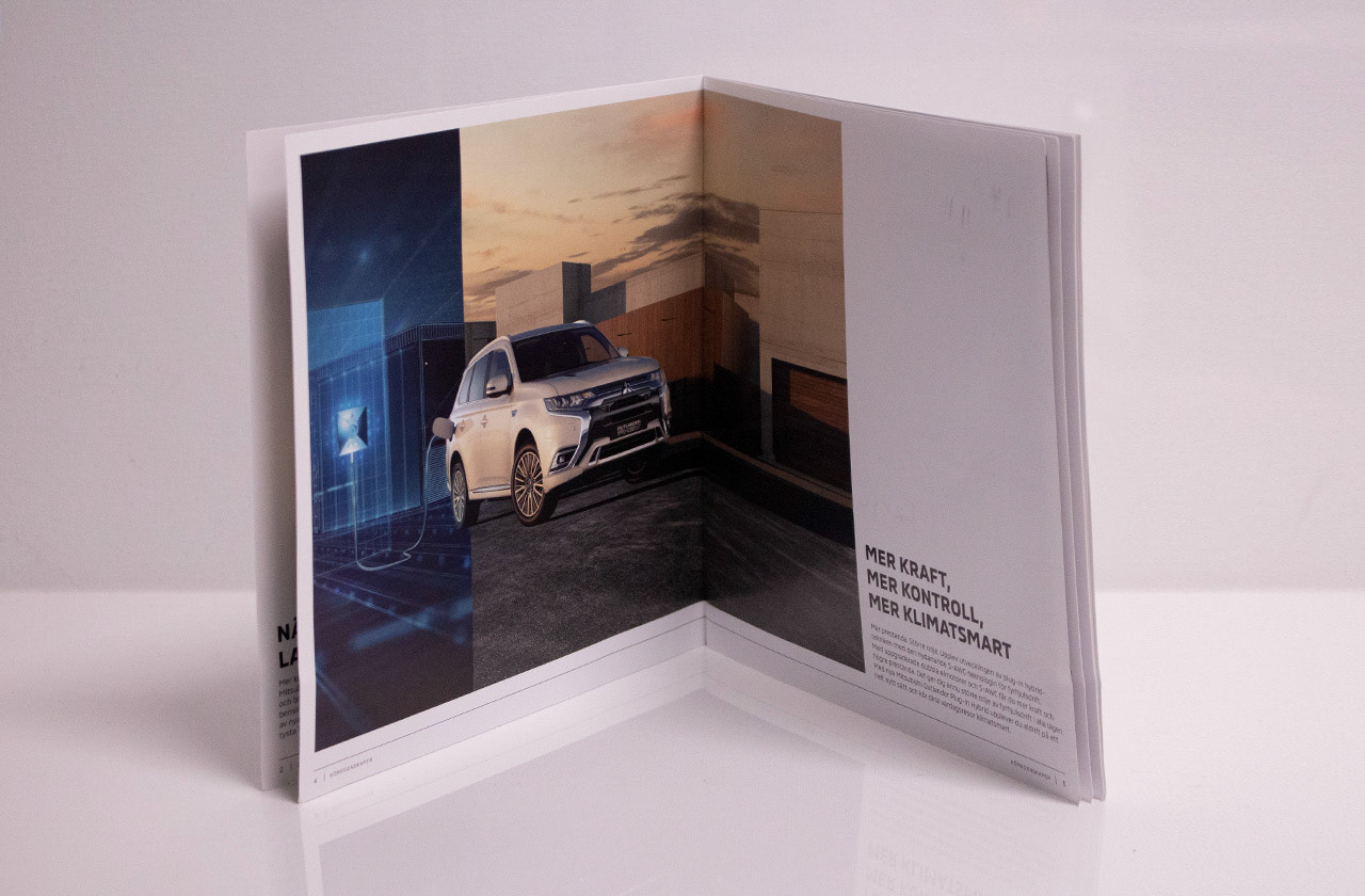 Car shop broschure