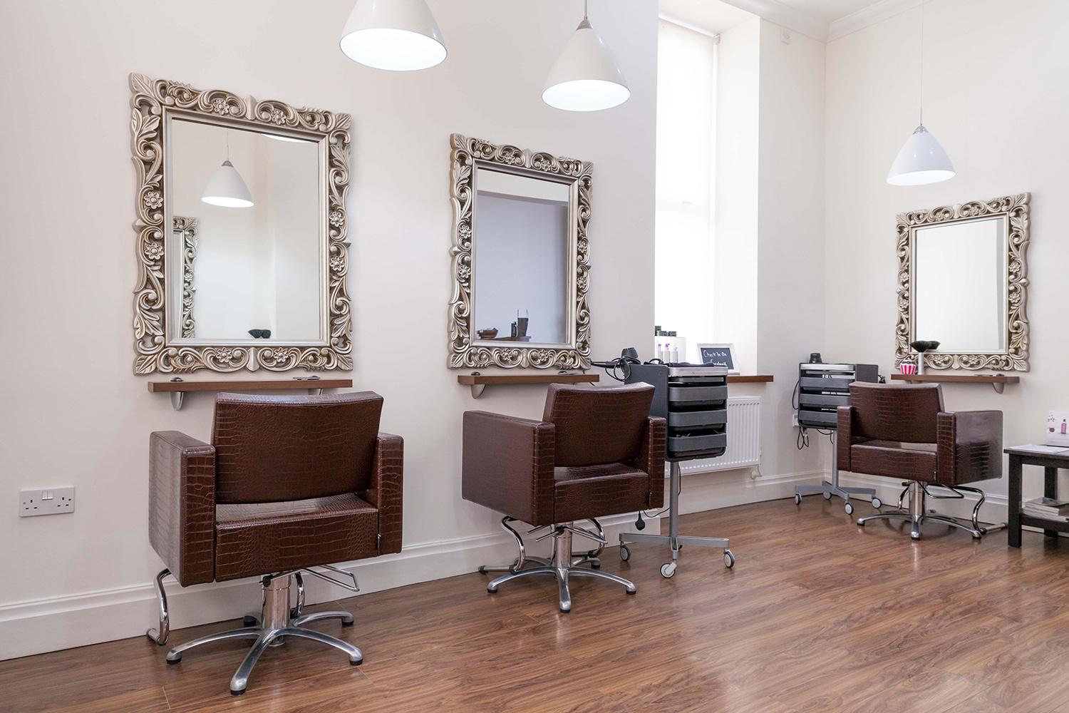 Commercial work for a local salon