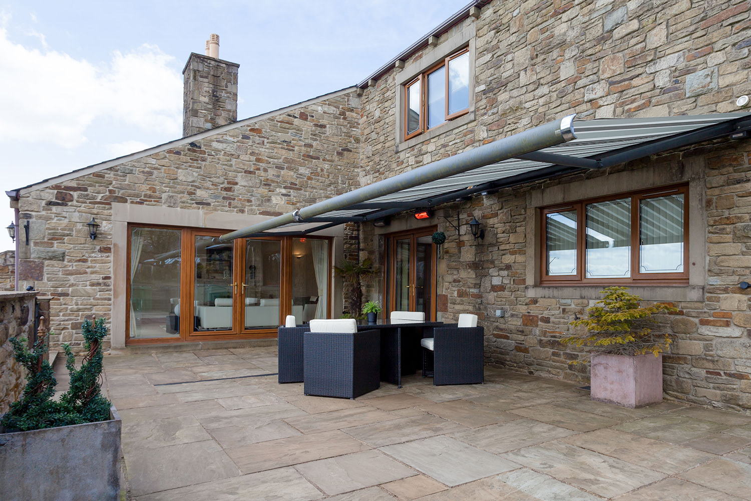 Luxury residential architecture documentation for website promotion