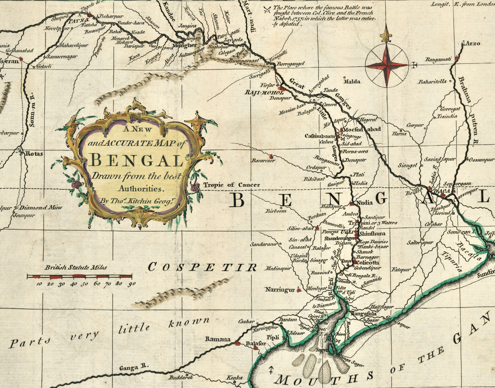 Mapping Bengal - BATTLE OF PLASSEY