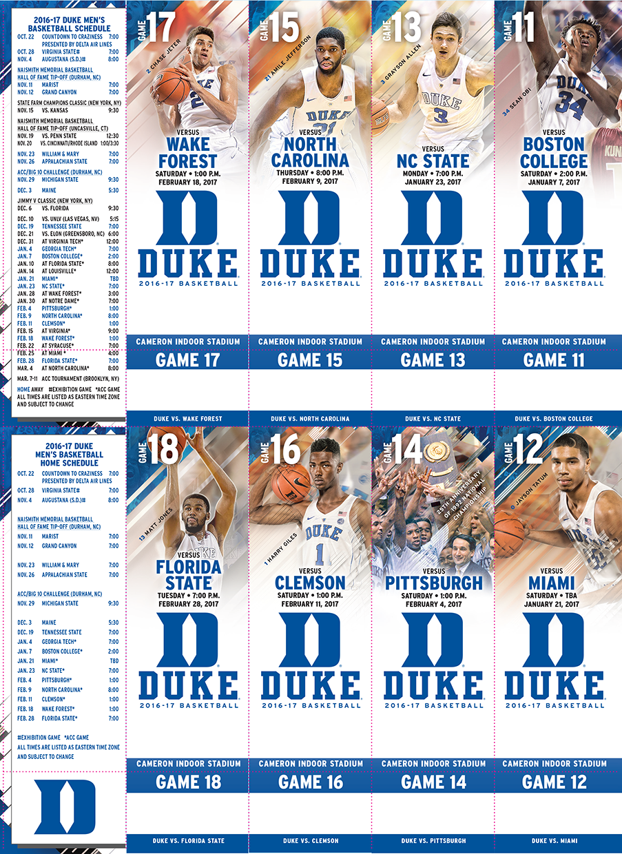 Duke Basketball Schedule 2025 21