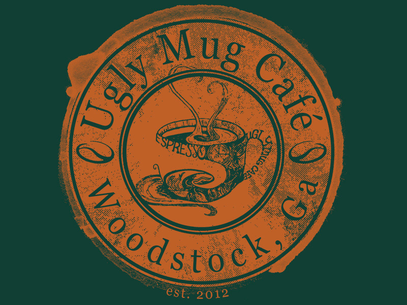 Ugly Mug Cafe, Coffee Shop Logo