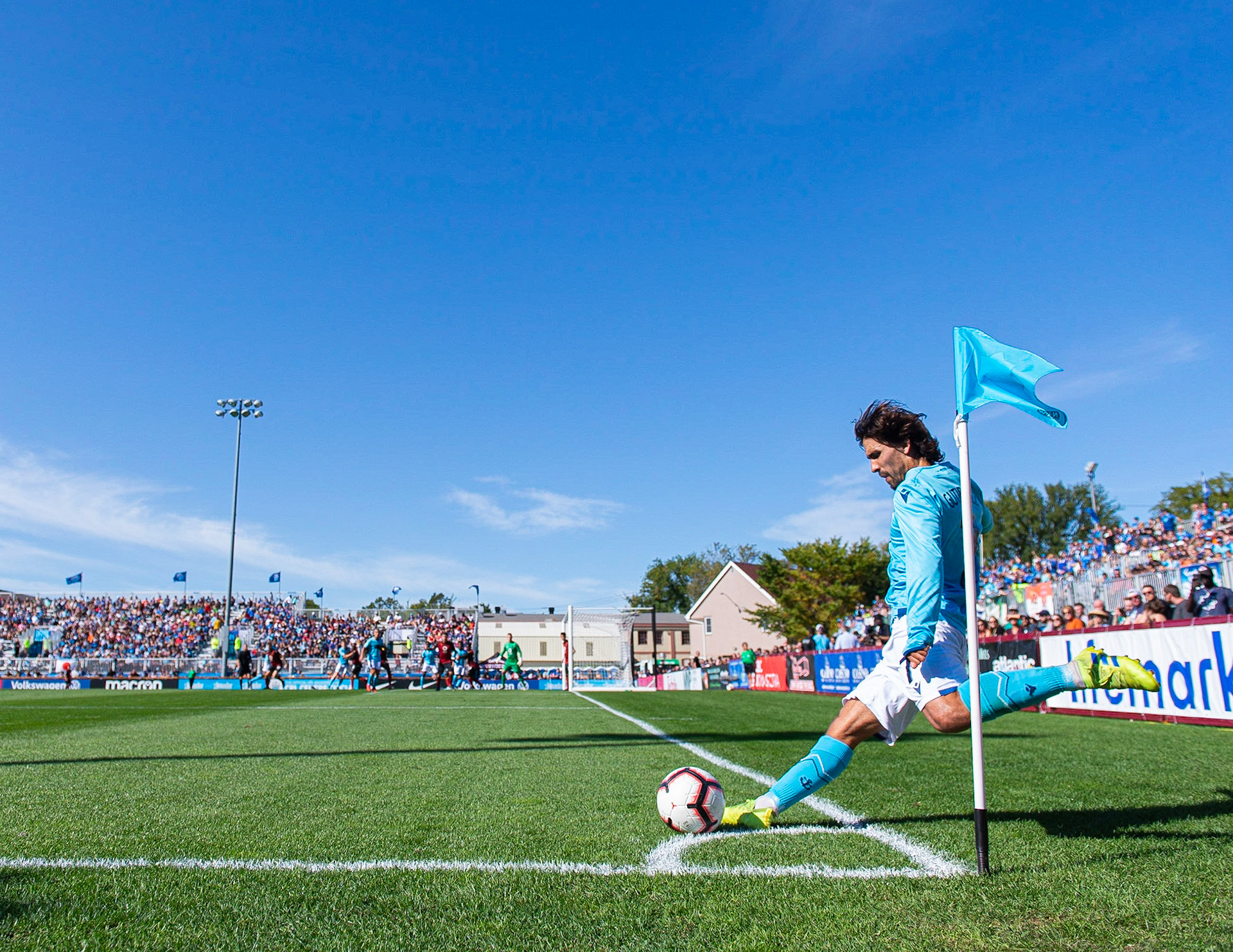 Canadian Premier League - HFX Wanderers FC vs ValourFC - Wanderers Grounds, Halifax, Nova Scotia - September 21, 2019. (Trevor MacMillan/CPL)