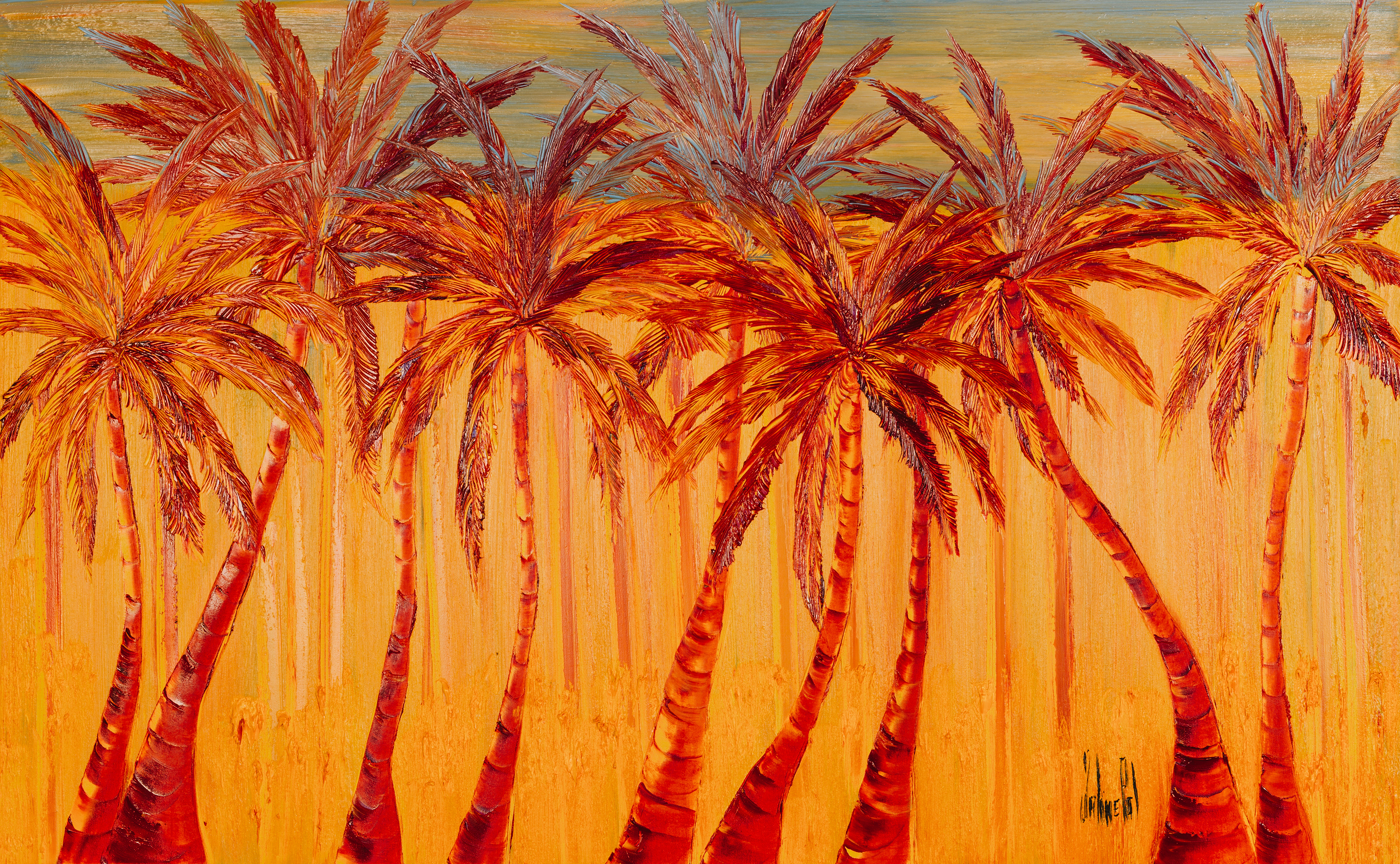 Sous Les Tropiques 36x58 - JalinePol
