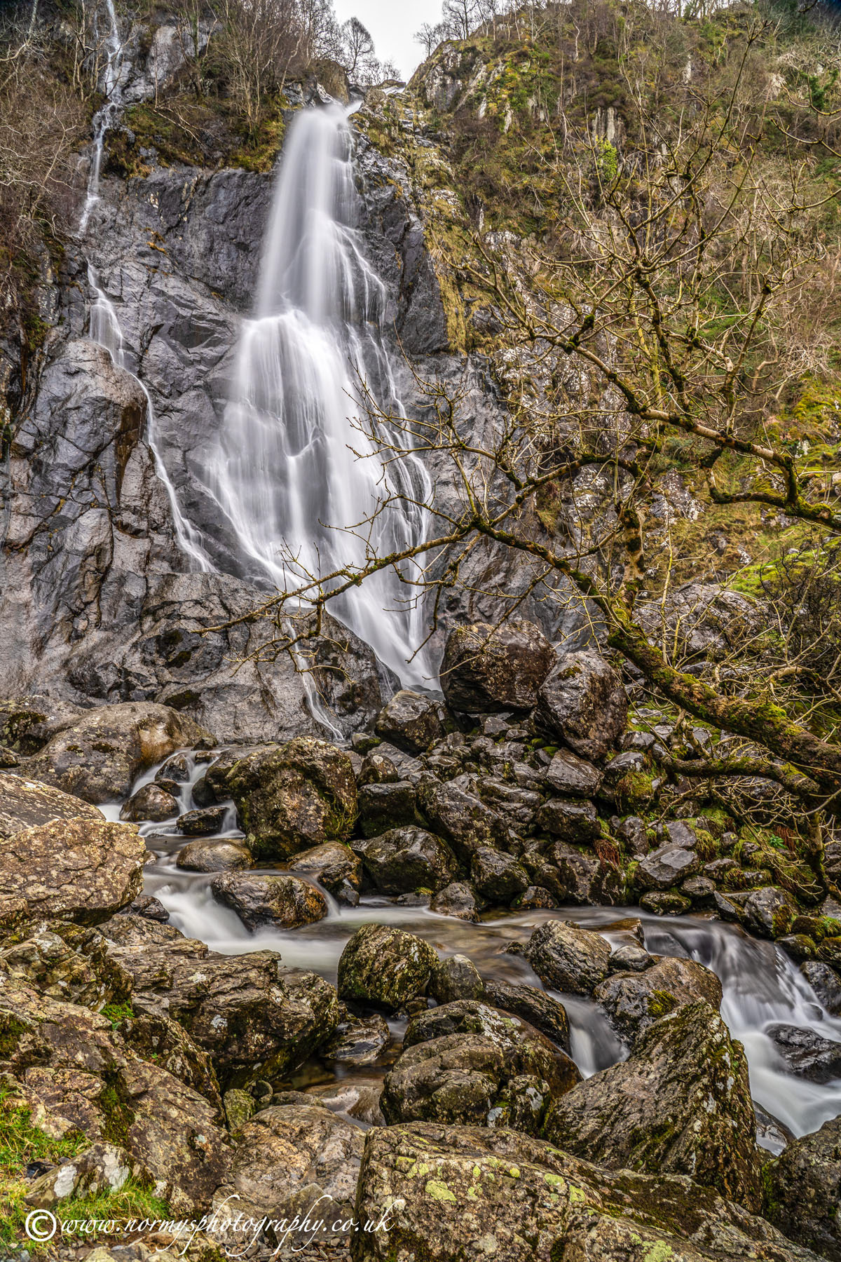 Nearing the falls