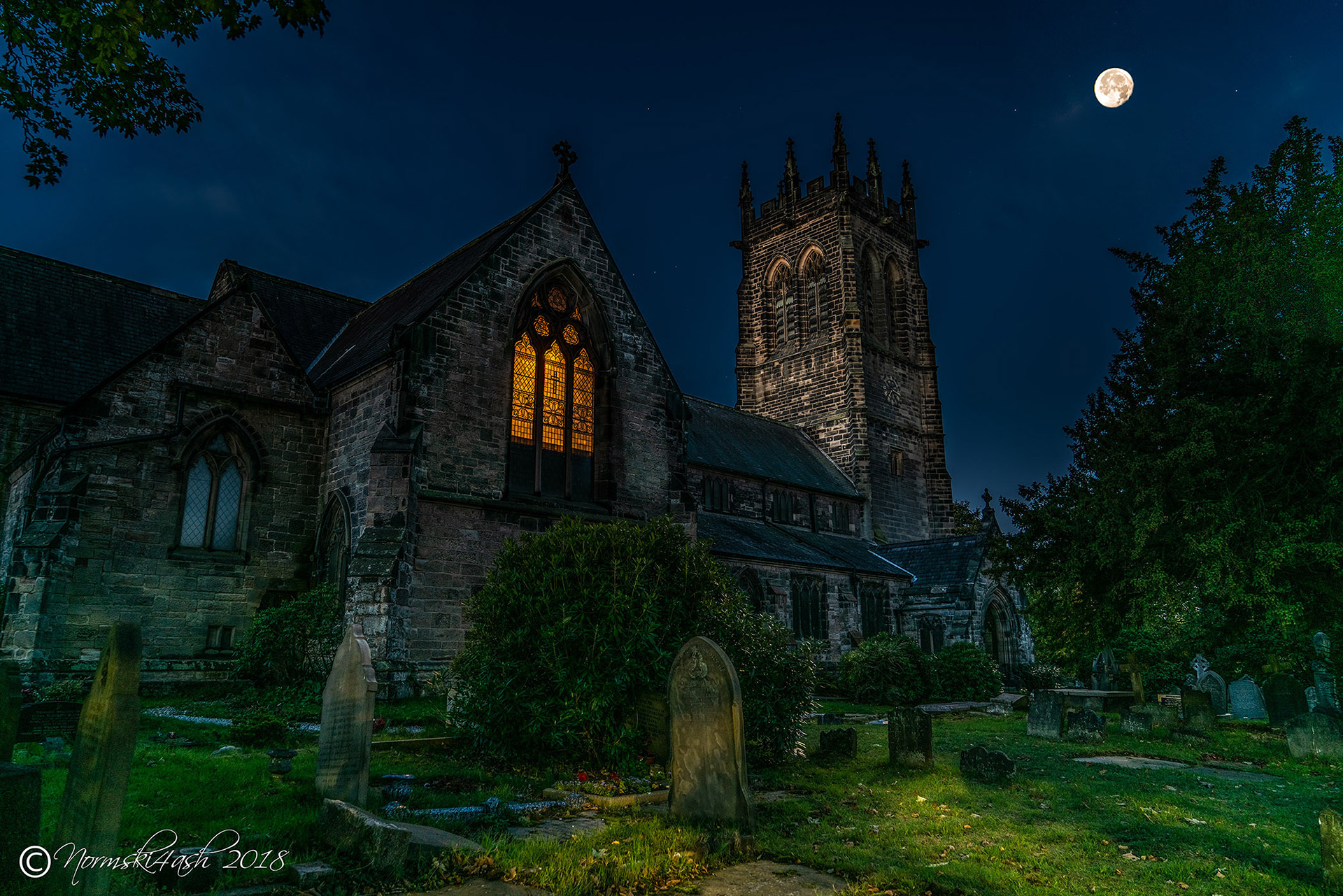 St Marys church early one morning