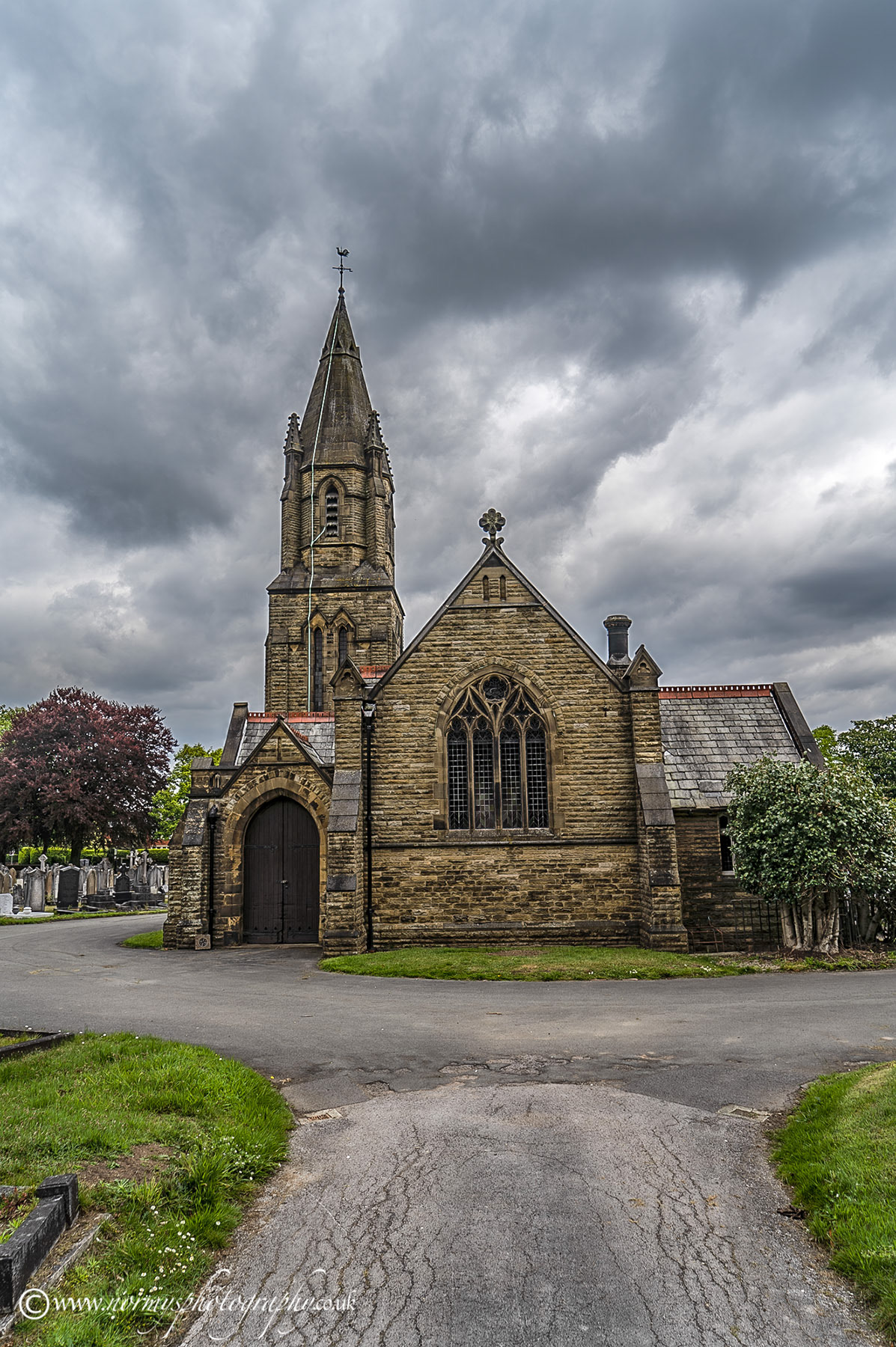 Hale Cemetery rear view