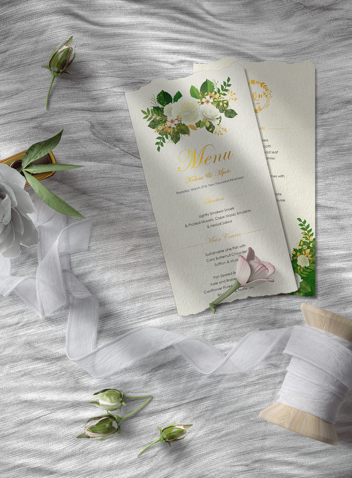 mthobisi zuma Wedding Invitation