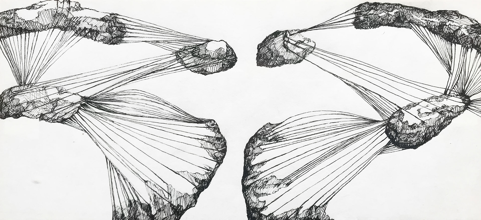 Self-Contained. Black pen. " x "