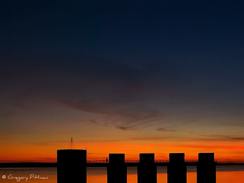 Lake Murray at Dusk