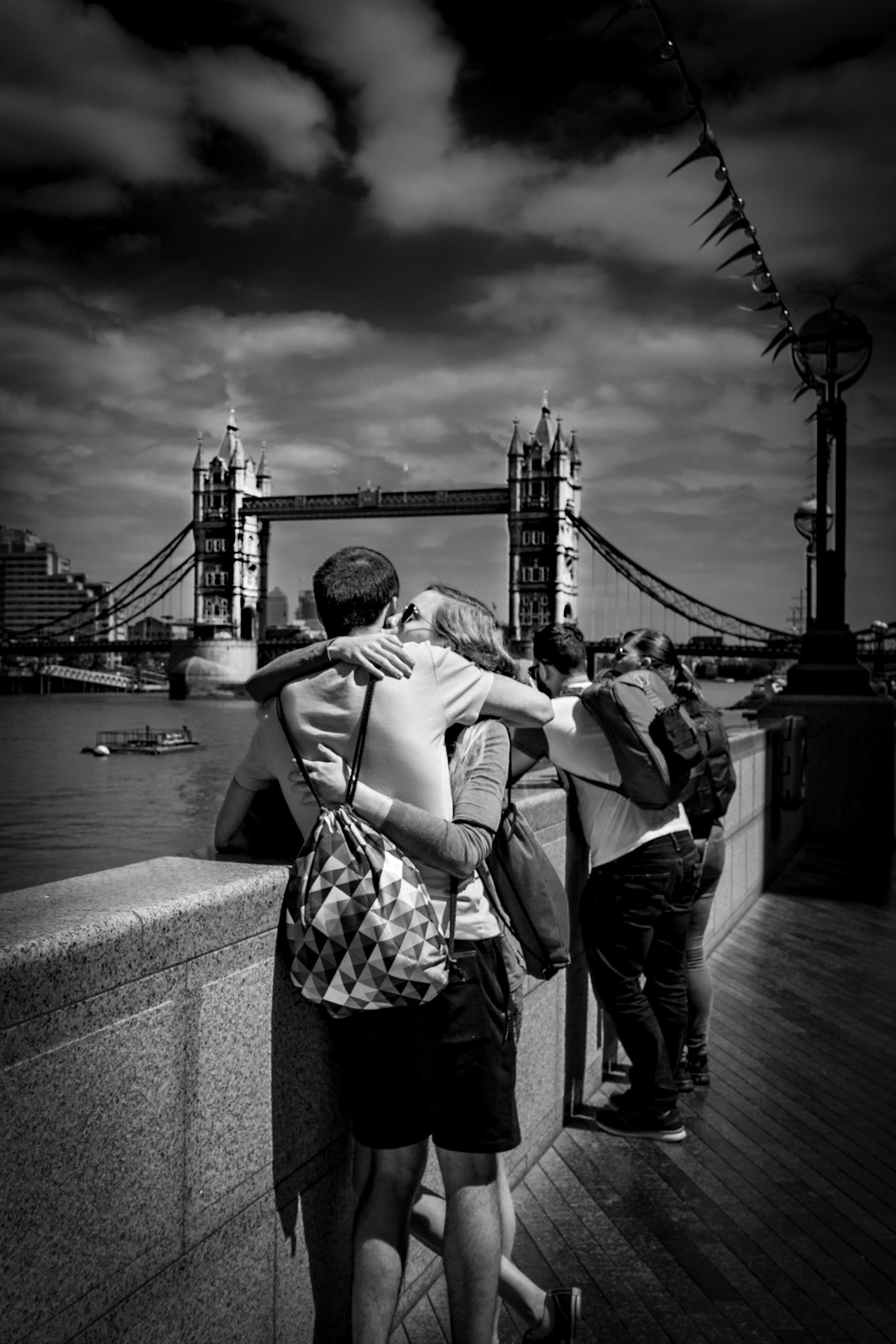 Tower Bridge & Lovers, London, U.K.