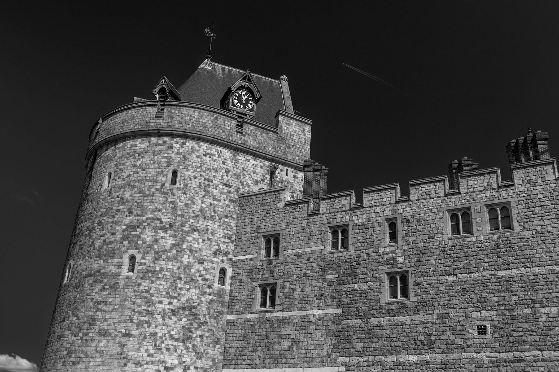 The Curfew Tower, Windsor Castle, Windsor, UK