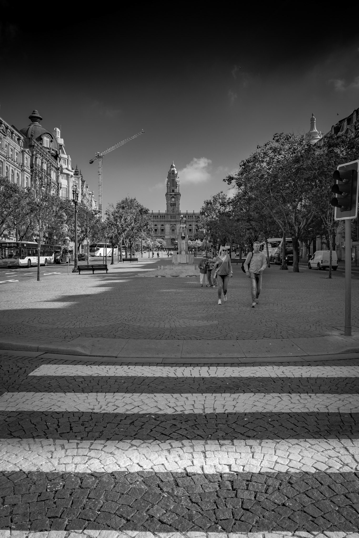 Prada Da Liberdade Square, Oporto, Portugal