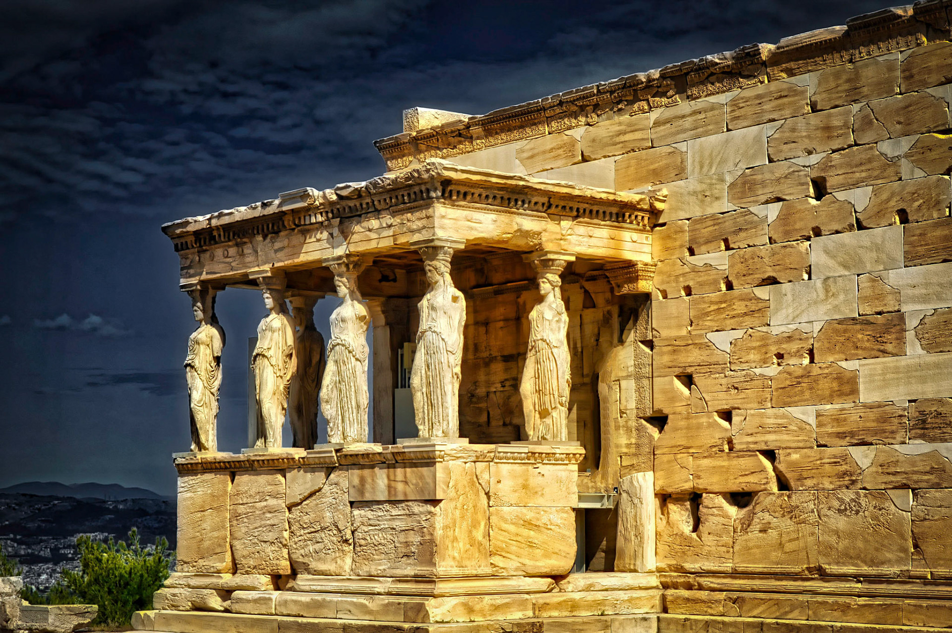 Erechtheion, Athens, Greece
