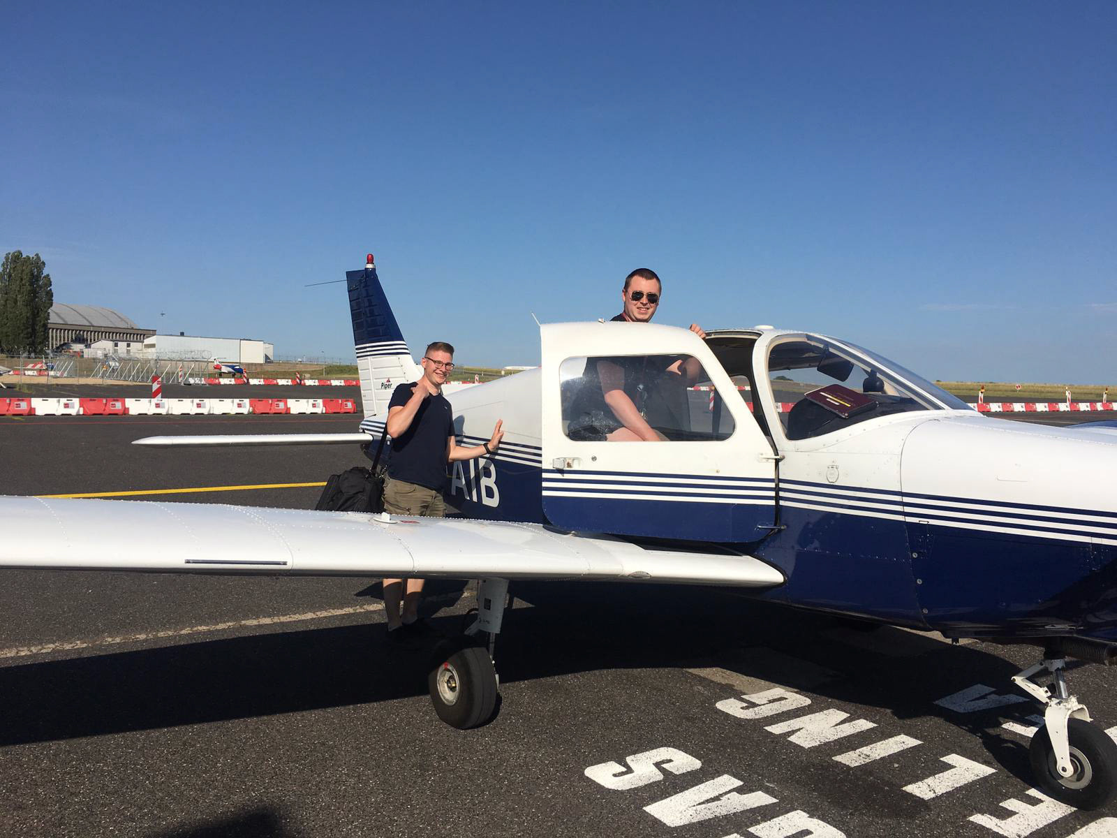 aeroArtistry - First flight as a licensed pilot