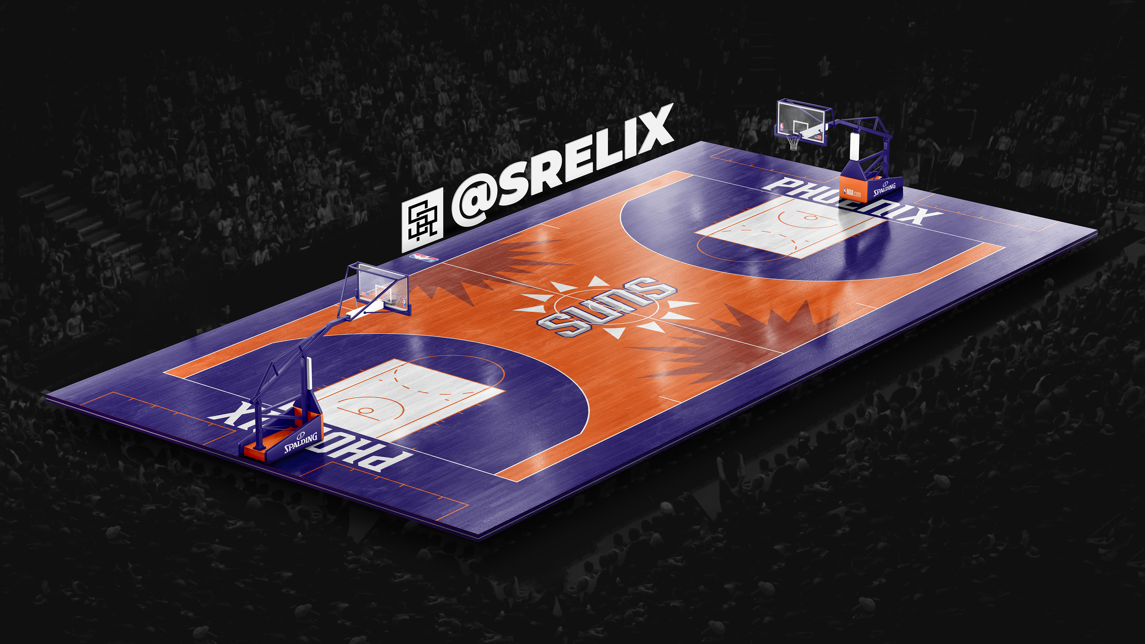 SRELIX Portfolio NBA Court Concepts