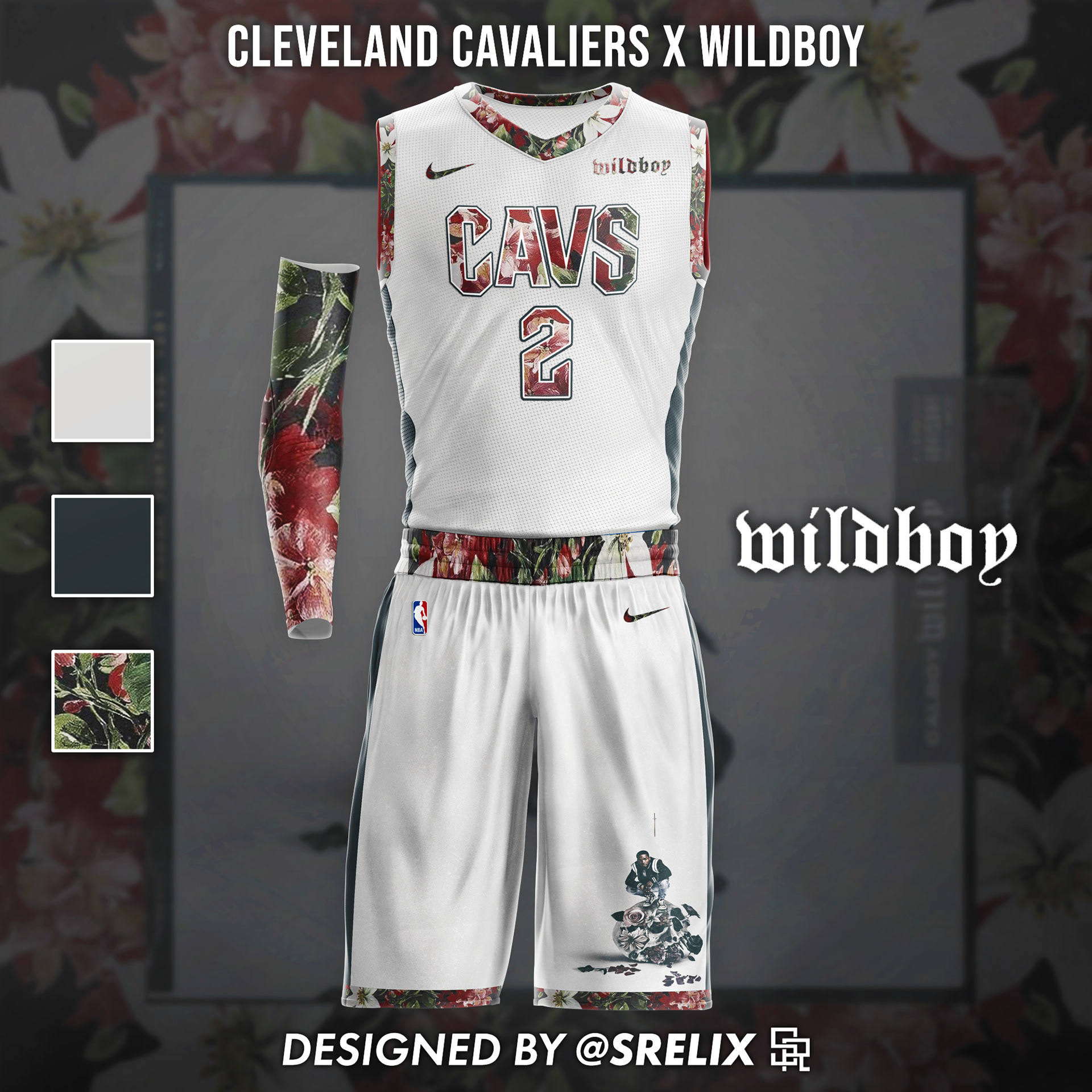 I (@srelix on Instagram) designed an NBA x Hip-Hop jersey for all
