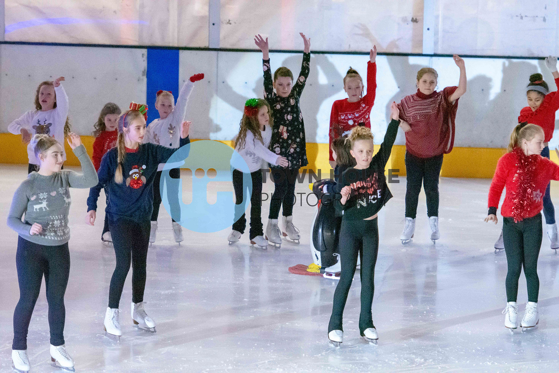 Townhouse Photography Dundonald Ice Skating Club Xmas 2019