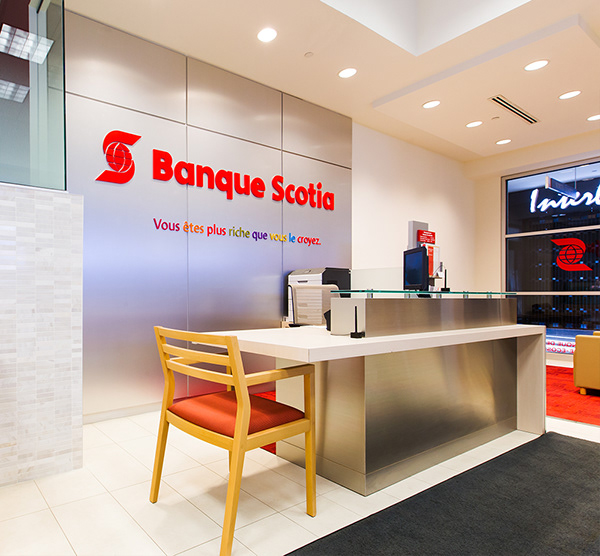 Minicucci architecte Banques Scotia