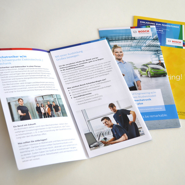 Flyergestaltung