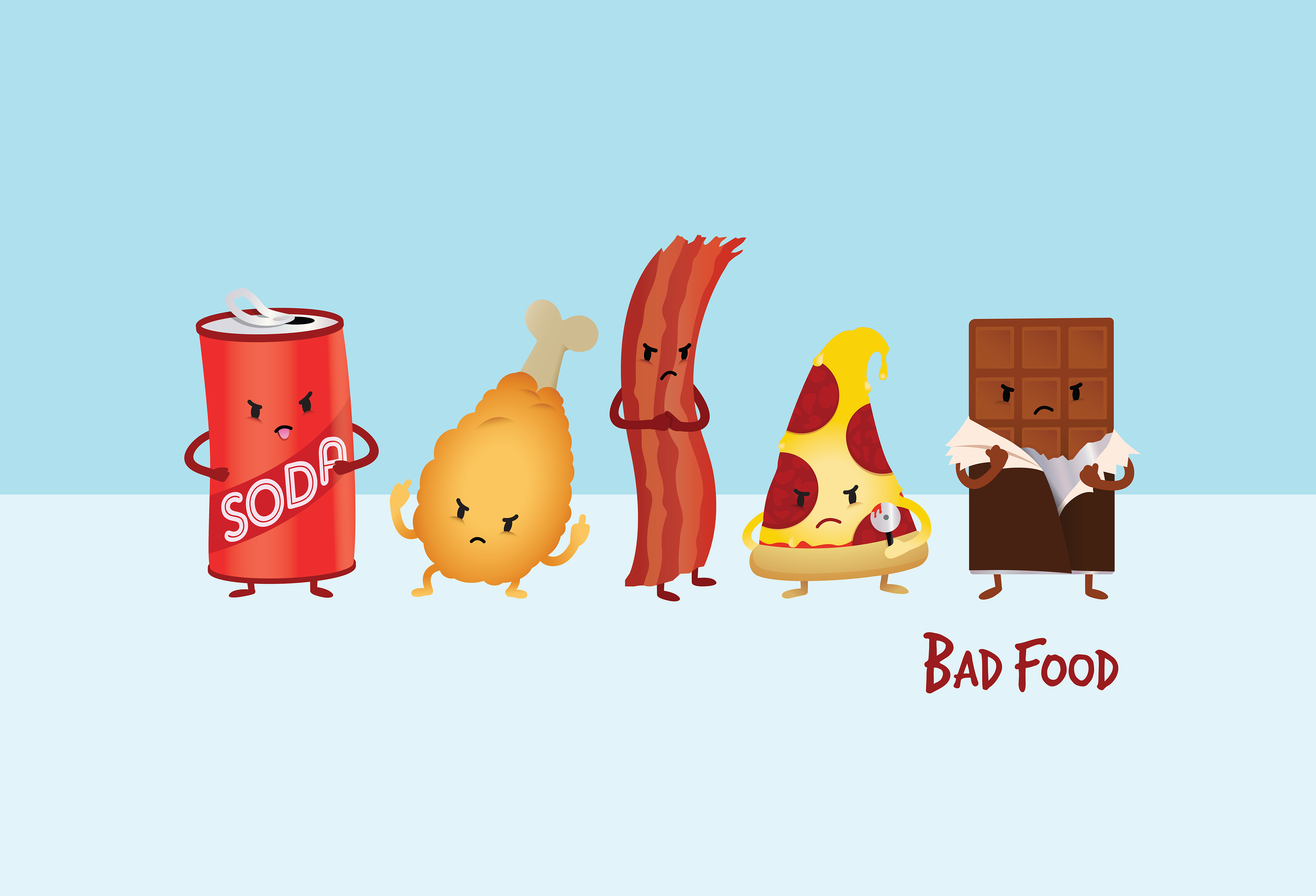 All You Need Is Food By Federico Bonifacini Via Behance Illustration Design Character Design Graphic Illustration