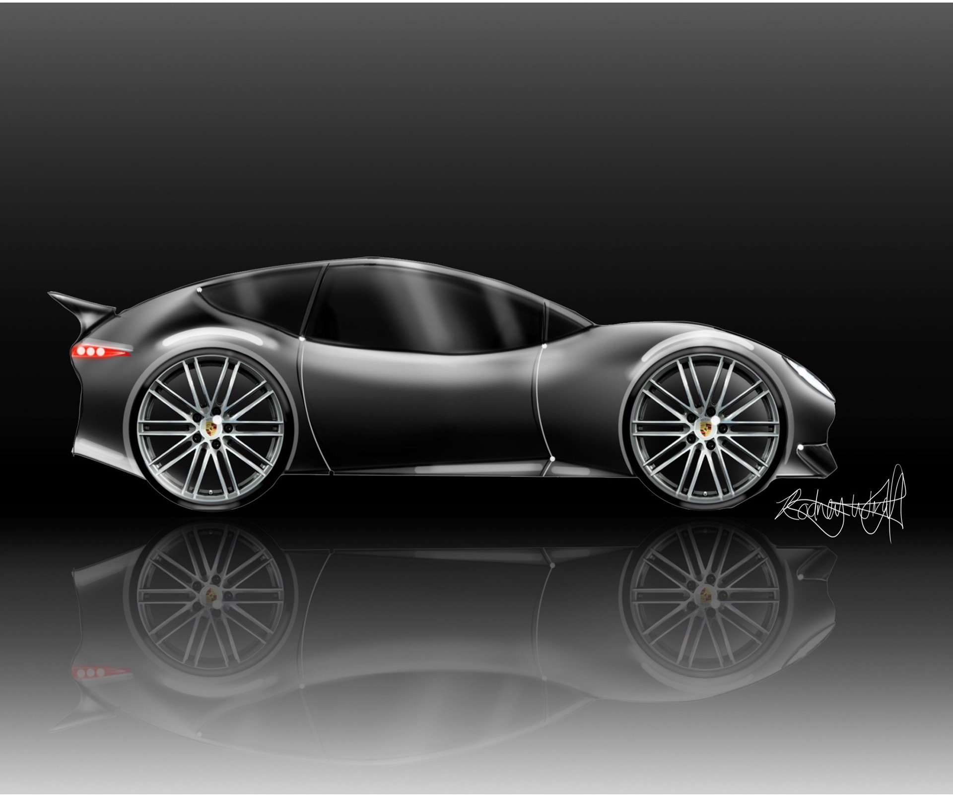 Porsche/ Tesla concept