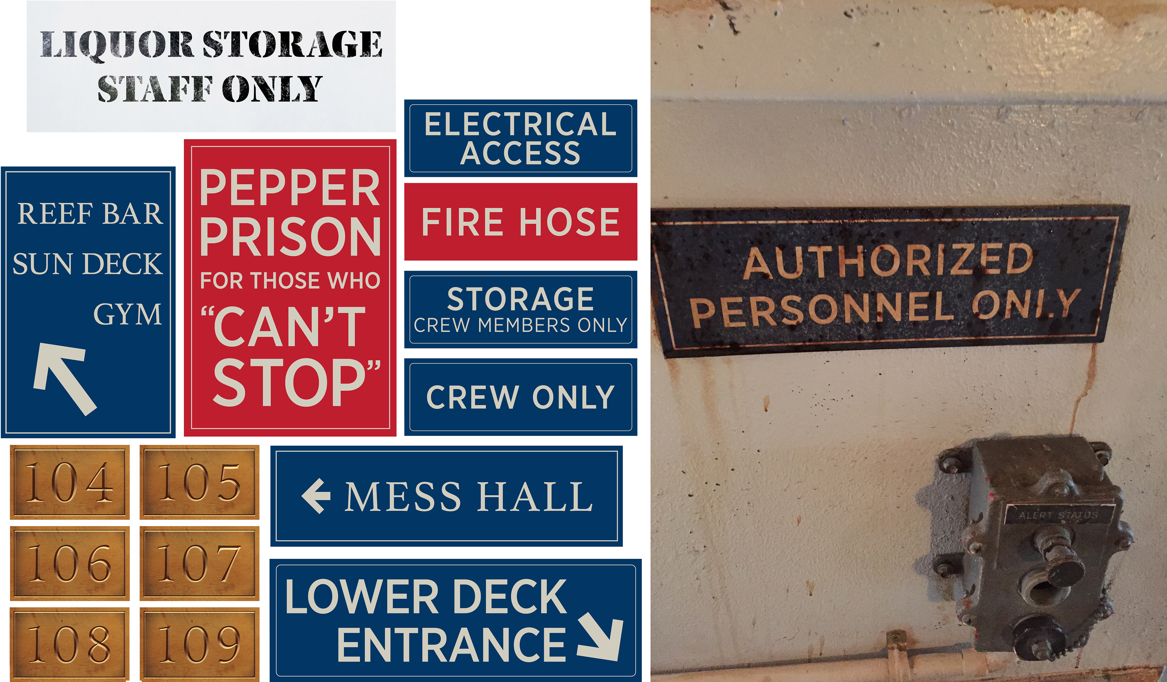 Cruise Signage