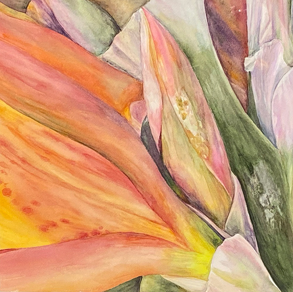 "Serenity," Watercolor