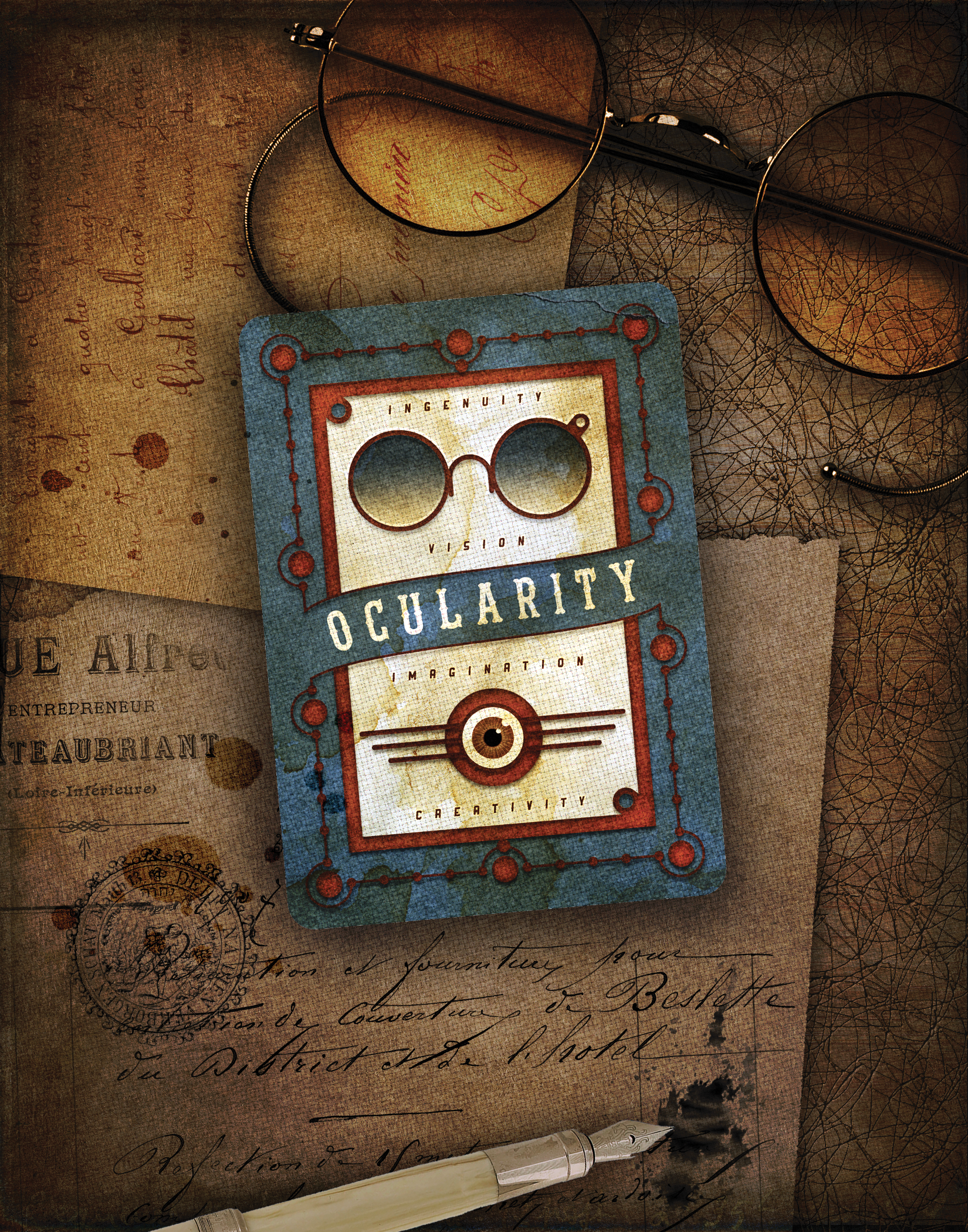 Ocularity – 11" x 14"