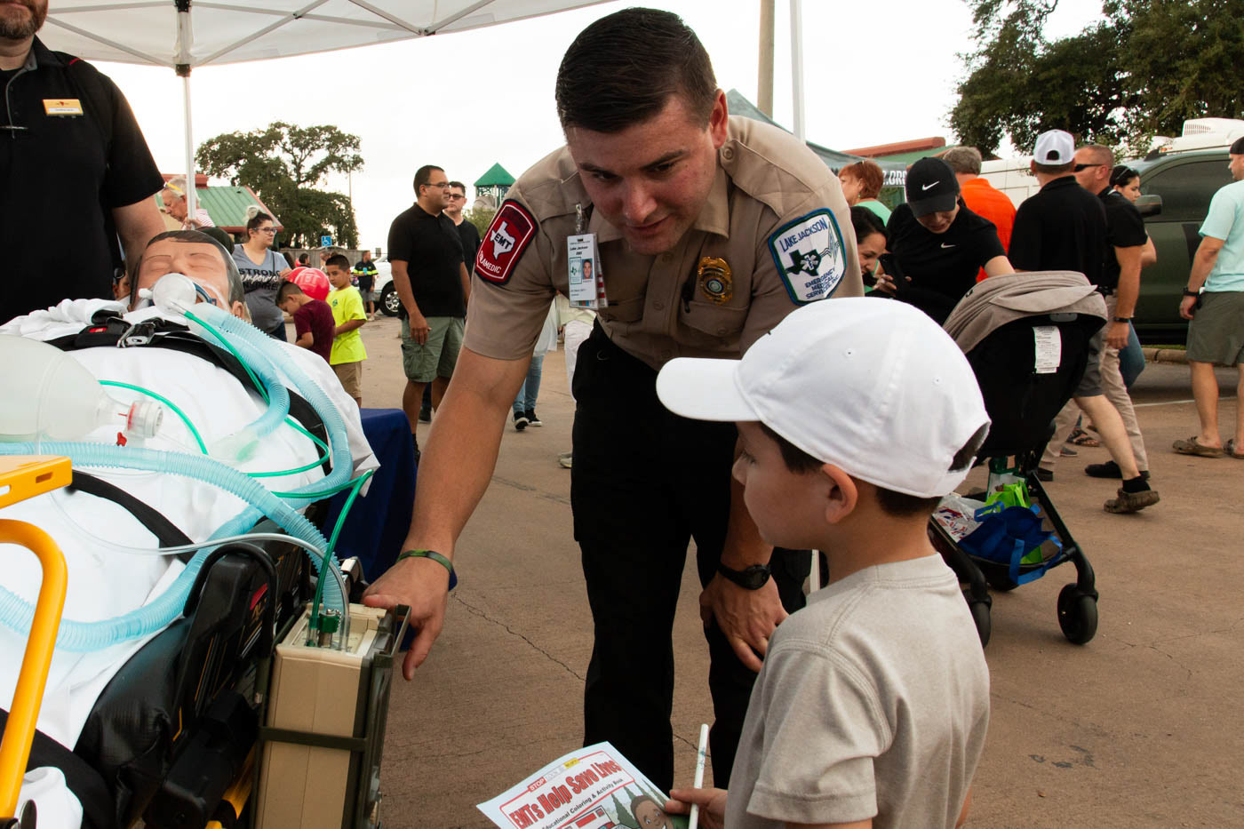 October 1, 2019 | Lake Jackson's National Night Out at MacLean Park. Photos taken for The Facts.