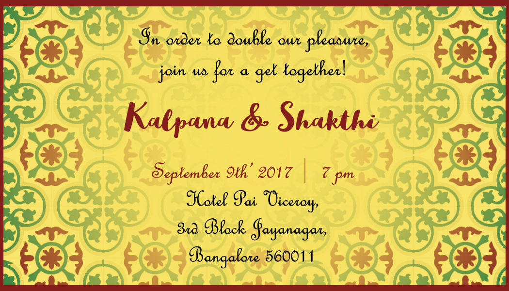 indian wedding invitation wording in tamil