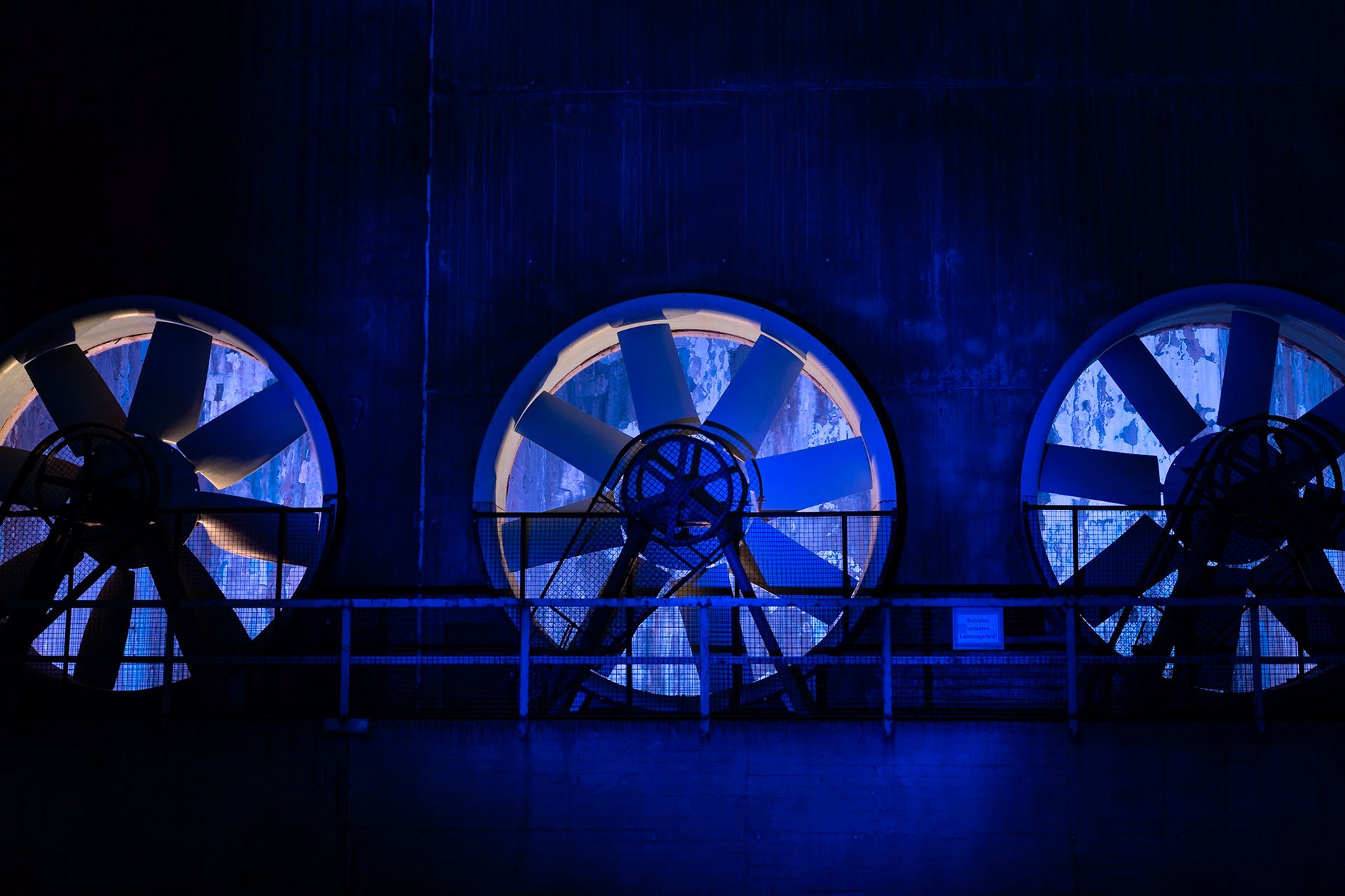 Night Photography in Landschaftspark Duisburg (LaPaDu), Germany