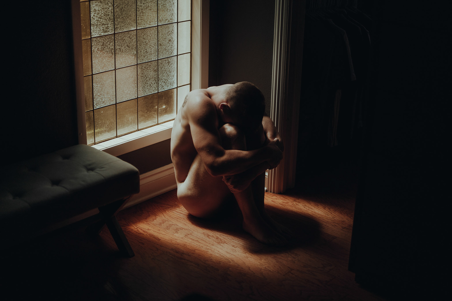 Sequoyah Wildwyn-Dechter / Atlanta, GA -- Self Portrait in Isolation II -- 2020, Inkjet Print, Edition-1/5, 18x12” Print/Paper $125 / 24x18” Framed $375