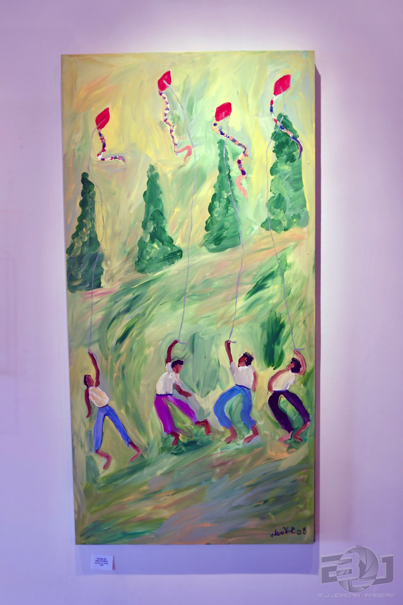 Woodie 08, "Kids and Kites", $700