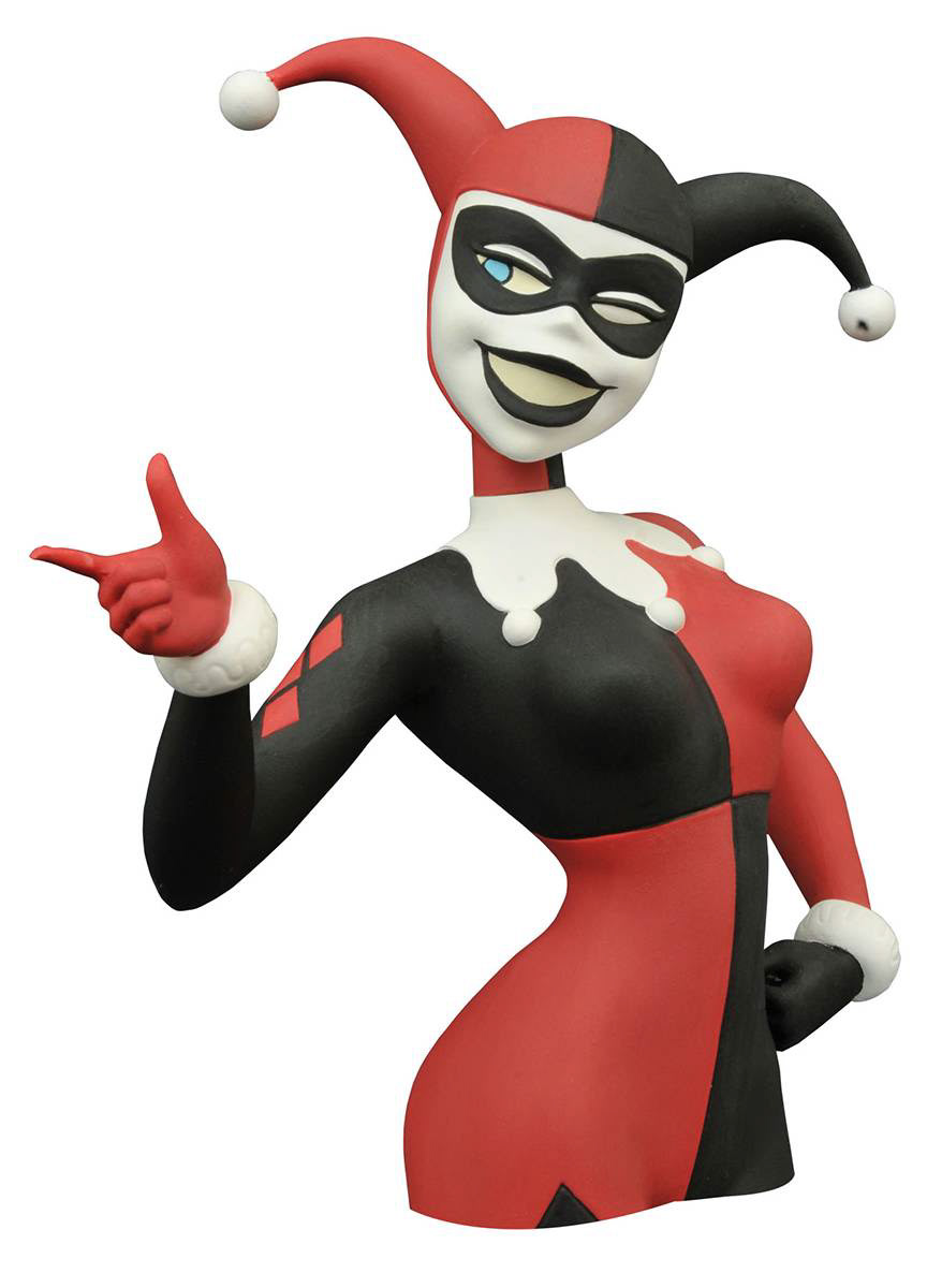 Harley Quinn. Sculpted by Varner Studios.