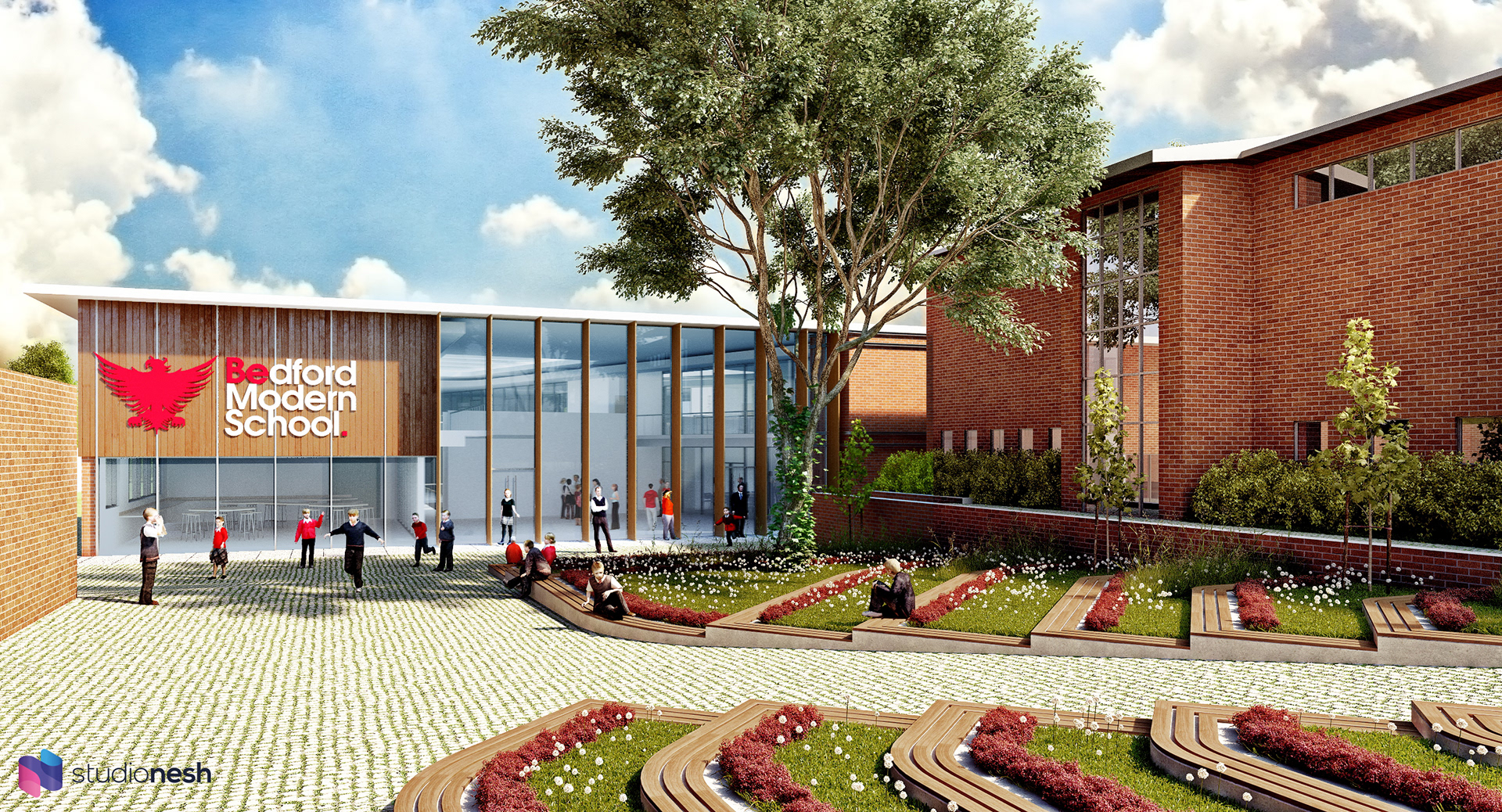 Studionesh Bedford Modern School New Wing