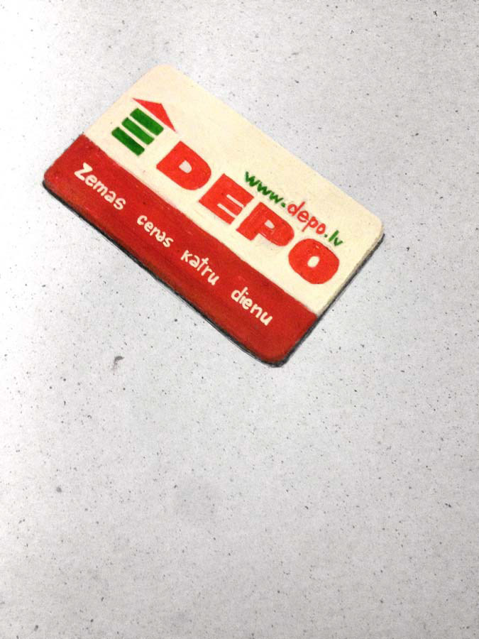 something I'll probably never use. Depo card. 27.03.2016.