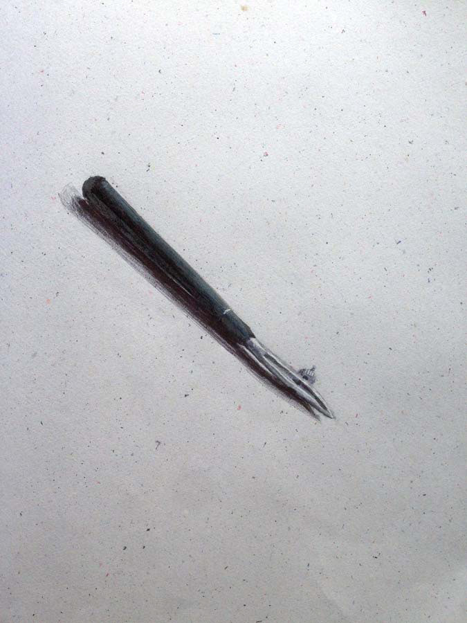 drawing pen for ink. 16.05.2016.