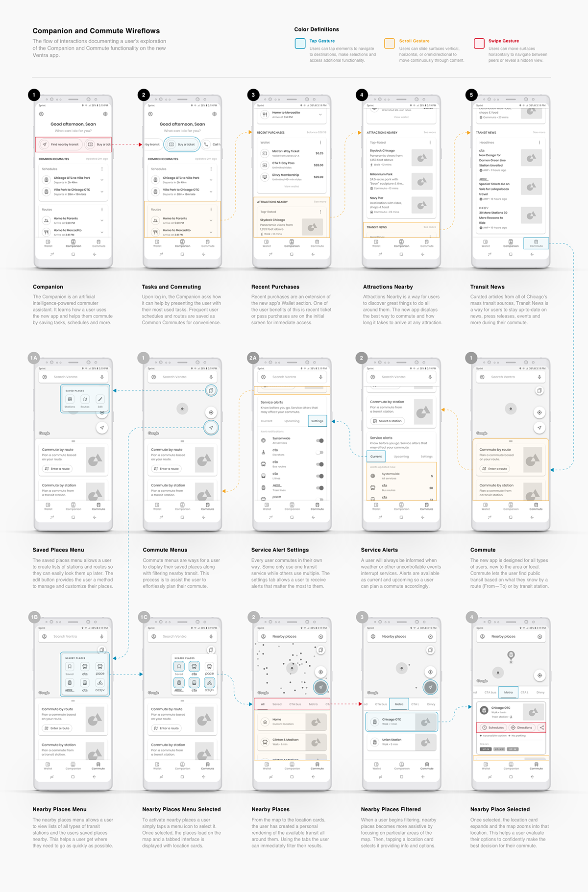 Sean Erickson Mobile App UX & Prototype Design
