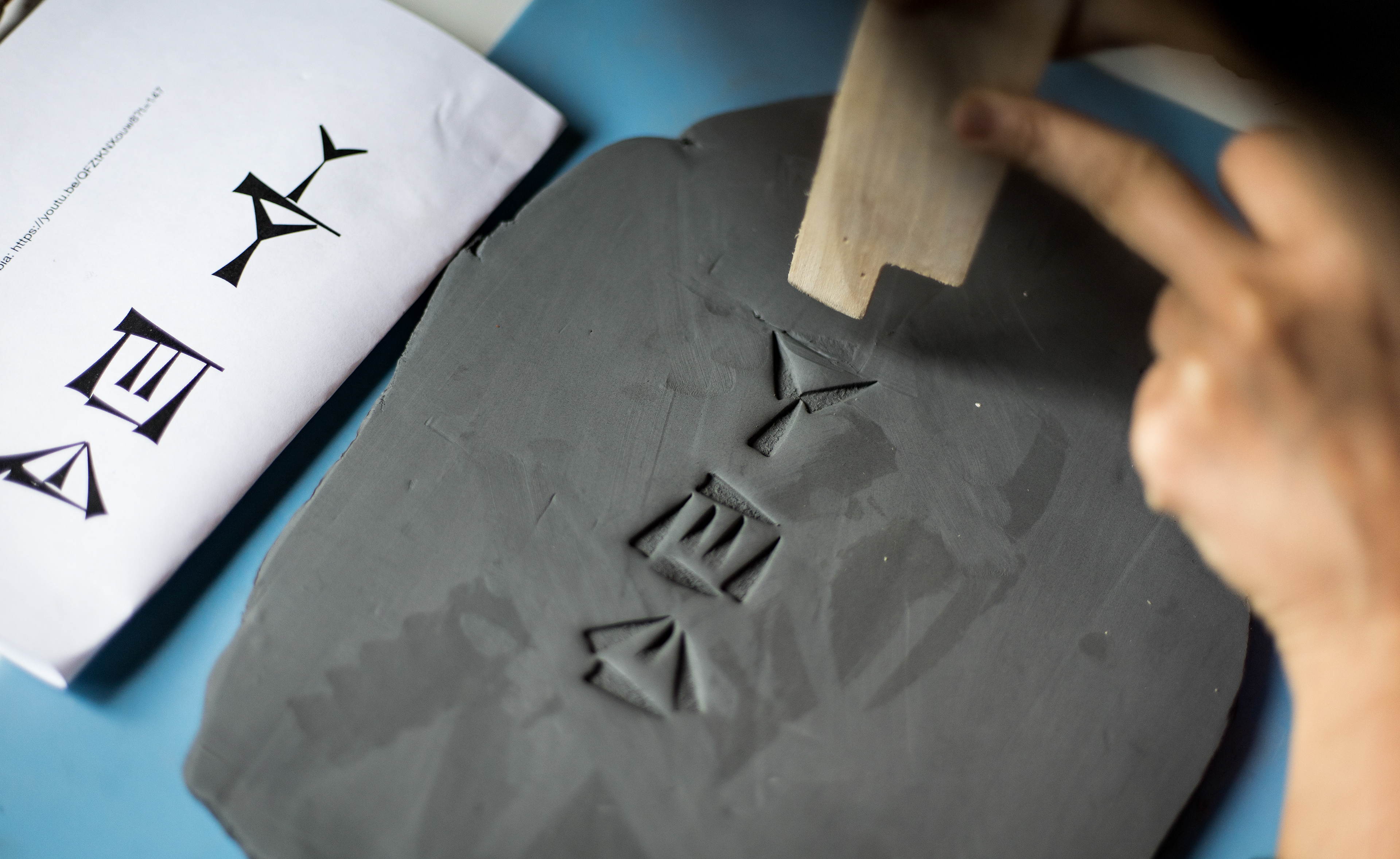 Writing Cuneiform for the Title