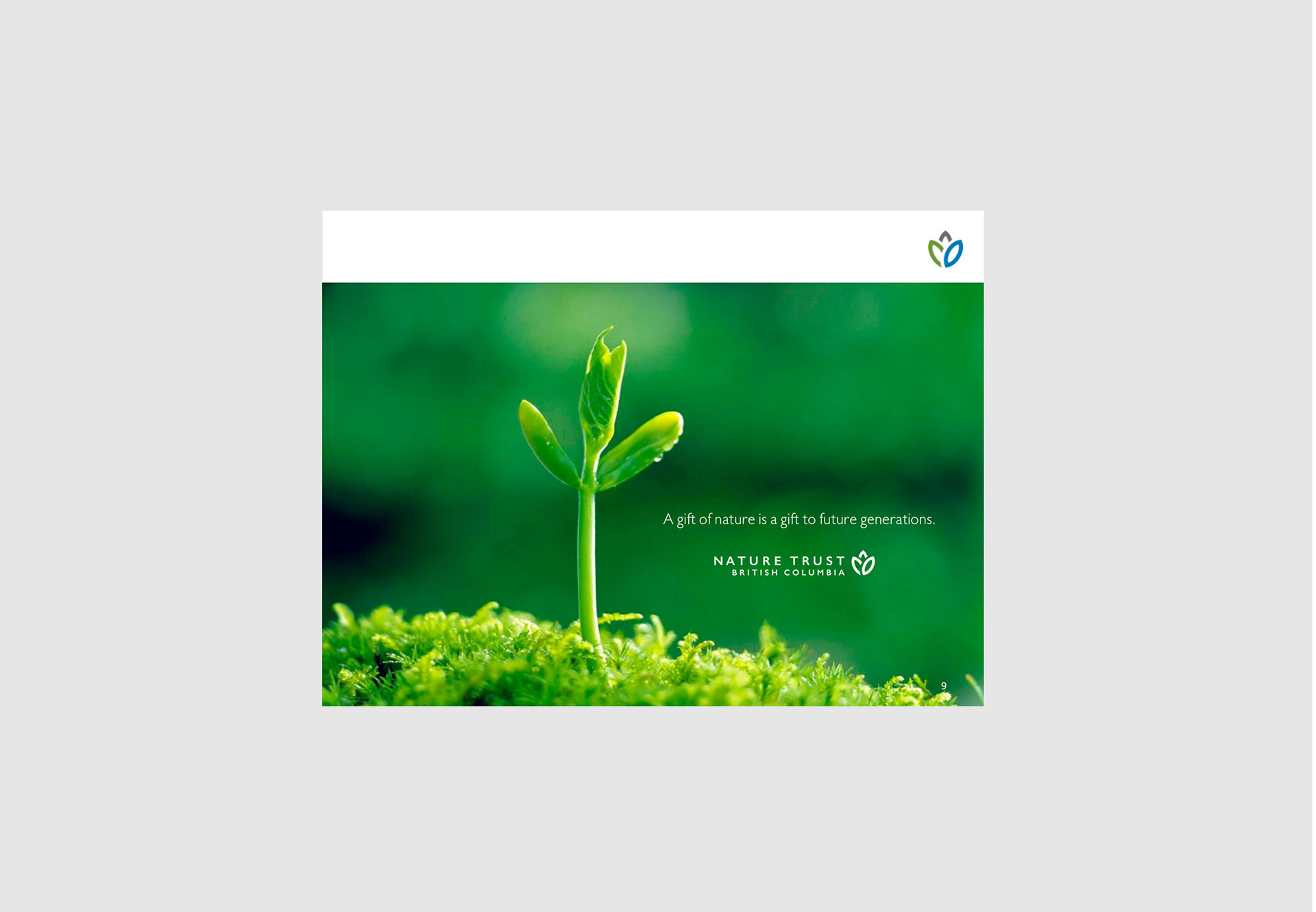 Nature Trust of British Columbia Powerpoint Design
