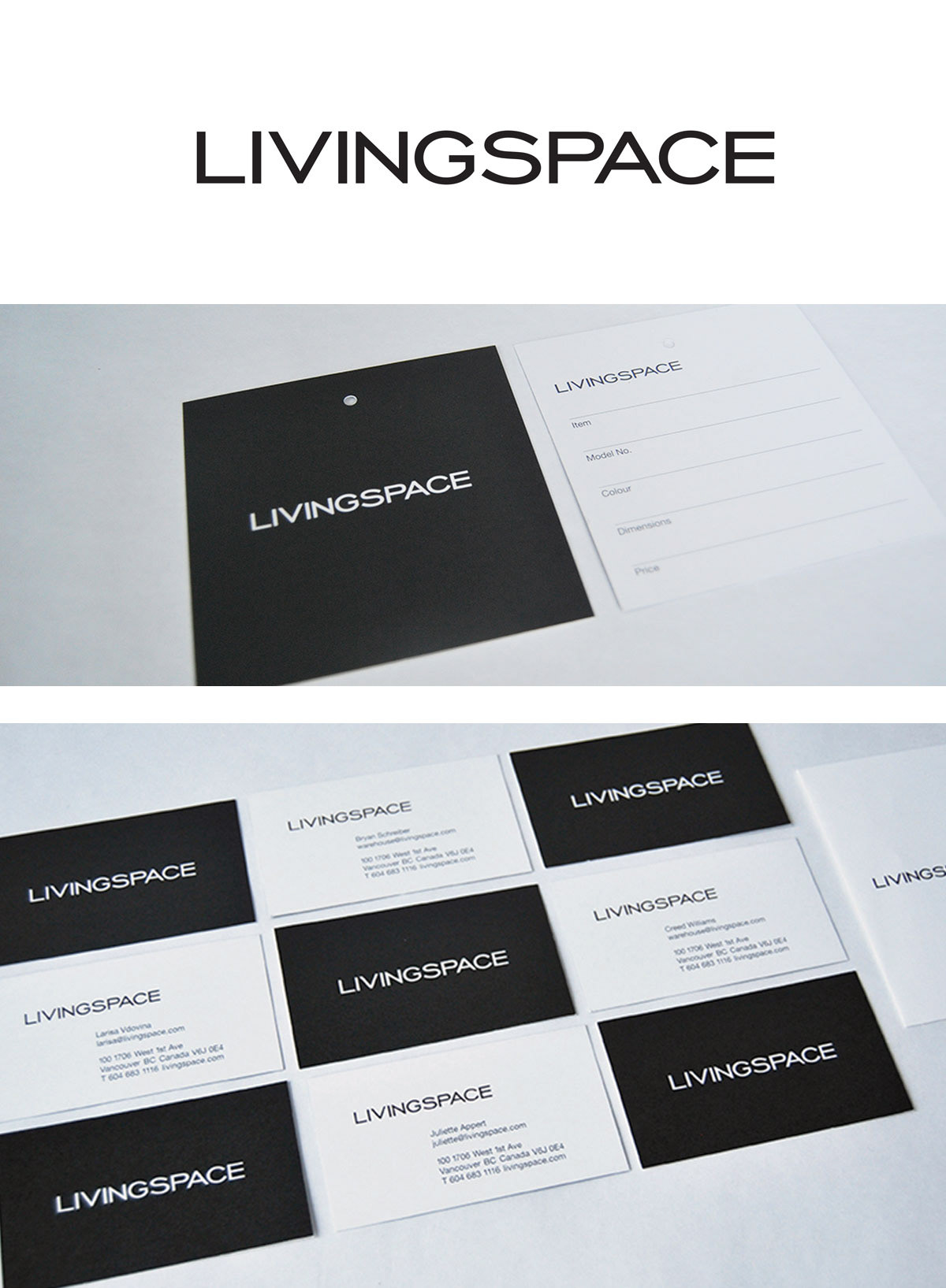 livingspace wordmark graphic design