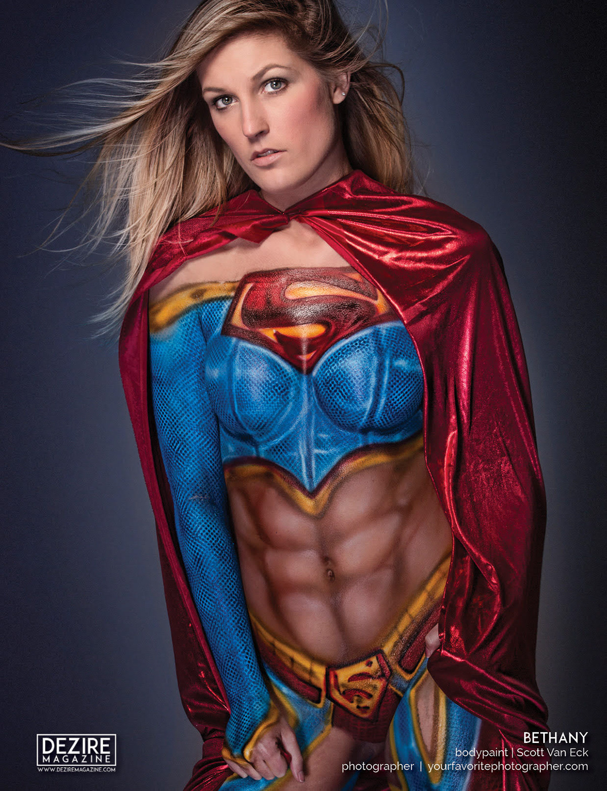 Dezire Magazine-Body Paint March, 2019