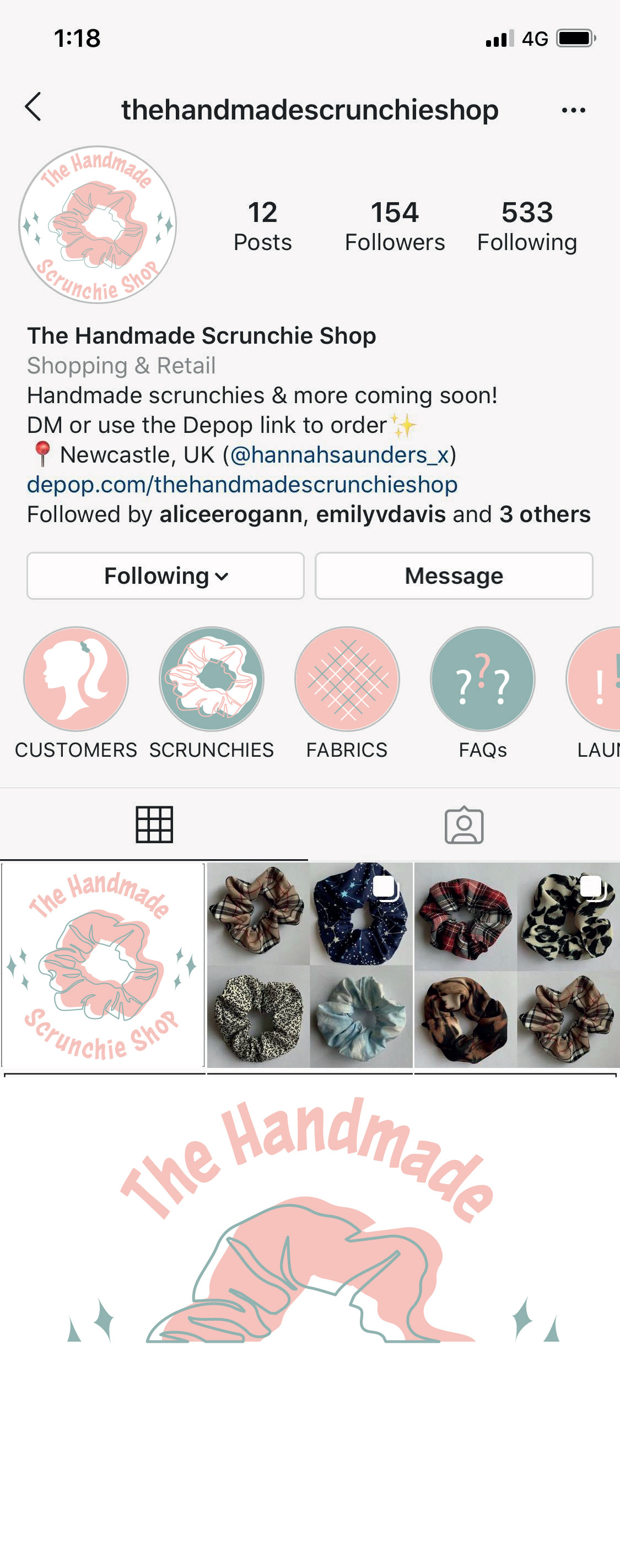 Download Jade Patterson Graphic Design Portfolio Scrunchie Re Brand